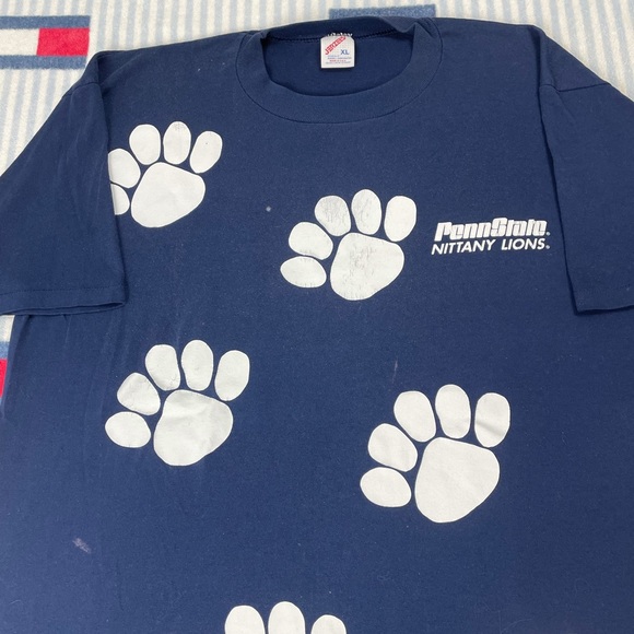 Vintage Penn State PSU double sided short sleeve shirt - Picture 3 of 8